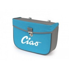 zijtas Moto-Nostra turquoise/grijs ciao zijtas Moto-Nostra turquoise/grijs ciao