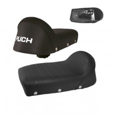 buddyseat kort met opdruk sport zwart puch maxi