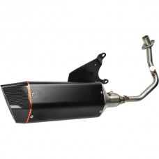uitlaat bullet euro-4 zwart/carbon zip 4t 3v uitlaat bullet euro-4 zwart/carbon zip 4t 3v