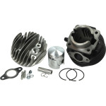 Cilinder met kop Vespa PK50/XL - Piaggio APE 75cc - 47mm  6 poort DR KT00013