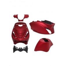 plaatwerkset DMP model SP EVO-2 candy red rood mat 5-delig zip2000 plaatwerkset DMP model SP EVO-2 candy red rood mat 5-delig zip2000