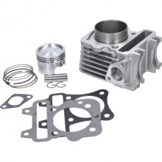 cilinder Power1 + zuiger aluminium euro2/3/4/5 80cc 49mm sco piaggio 4T
