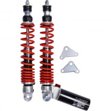 schokbrekerset yss achter g-top gasgevuld 340mm rood/zwart gts alle mod., GTS300 euro-5 tm302-340trc-11-858
