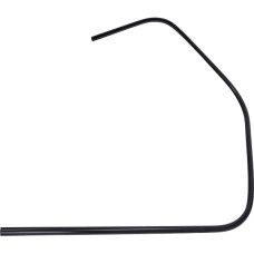 sierstrip Piaggio origineel beenschild rechts zwart mat past op gts 125cc, gts 300, vespa GTS 150 1b007782