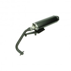 uitlaat jamarcol (made in EU) (model Akrapovic) >2018 zwart/zwart fiddle 2