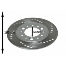 remschijf 3-gaats voor 185mm iva E-Go S4, china lx/napoli, riva, vx50 remschijf 3-gaats voor 185mm iva E-Go S4, china lx/napoli, riva, vx50