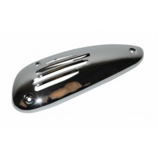 hitteschild uitlaat chroom china lx/napoli, gts toscana, riva, sco gy6, vx50