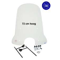 windscherm Regia + bev. set hoog (made in EU) AGM swan/ riva2/tres 72cm helder past op btc, BTC Milano, turbho RP-50 windscherm Regia + bev. set hoog (made in EU) AGM swan/ riva2/tres 72cm helder past op btc, BTC Milano, turbho RP-50