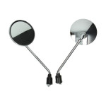 Spiegelset China LX/ AGM VX50 / BTC Riva / GTS Toscana chroom rond
