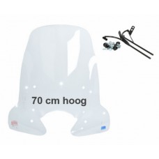 windscherm Regia + bev. set hoog (made in EU) 16 inch 70cm helder past op symphony st windscherm Regia + bev. set hoog (made in EU) 16 inch 70cm helder past op symphony st