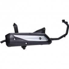 uitlaat euro-4 Sym zwart orbit 2, xpro