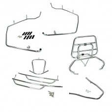 sierbeugelset DMP Fiddle1/Fiddle2 chroom 4-delig fiddle sierbeugelset DMP Fiddle1/Fiddle2 chroom 4-delig fiddle