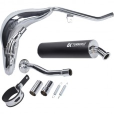 uitlaat Turbokit euro-4/5 chroom vanaf 2021 beta track, beta rr50