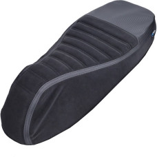 buddydek Regia alcantara streep Sport (made in EU) Vespa >2024 zwart/zwart past op gts 125cc, gts 250cc, gts 300 (euro4) buddydek Regia alcantara streep Sport (made in EU) Vespa >2024 zwart/zwart past op gts 125cc, gts 250cc, gts 300 (euro4)
