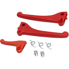 Remgreep-set Vespa bromfiets pvc rood
