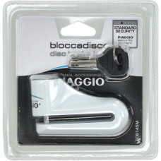 schijfremslot Piaggio origineel 5mm wit Aprilia/Gilera/Piaggio/Vespa 606145m