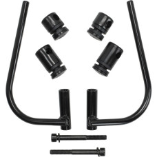 bevestigingset Regia windscherm laag model zwart piaggio, zip bevestigingset Regia windscherm laag model zwart piaggio, zip