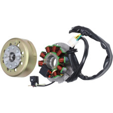 ontsteking+vliegwiel fast-arrow origineel model skipper 125cc, sr 125/150, typhoon 125cc ontsteking+vliegwiel fast-arrow origineel model skipper 125cc, sr 125/150, typhoon 125cc