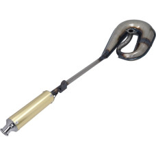 uitlaat tecno circuit (made in EU) blank/goud puch maxi
