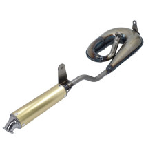 Uitlaat Vespa Ciao Tecno Circuit blank/goud 