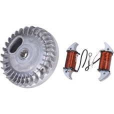 ontst+vliegwielset compleet 6v bromfiets vespa ontst+vliegwielset compleet 6v bromfiets vespa