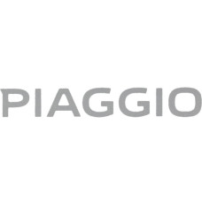 sticker Piaggio origineel woord [piaggio] achterscherm grijs zip 4t 2h003414000a2