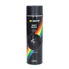 spuitlak motip 500mL spuitbus zwart mat 04006