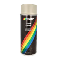 spuitlak motip spuitplamuur putty 400mL spuitbus beige 04062