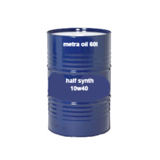 motorolie 10W40 half synth scooter metra oil alleen levering NL 60L vat
