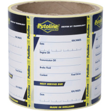 sticker putoline rol onderhoud 100pcs 80277