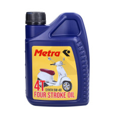 motorolie metrakit 5W40 synthetisch (Vespa) 1L fles motorolie metrakit 5W40 synthetisch (Vespa) 1L fles