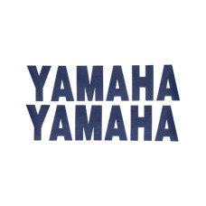 sticker woord [yamaha] onderspoiler blauw 2-delig aerox 980587.blu