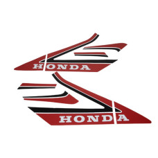 stickerset falko model 1987 Honda rood/wit 8-delig mb 010385 stickerset falko model 1987 Honda rood/wit 8-delig mb 010385