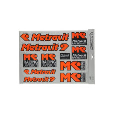 stickerset metrakit pro race 44x34cm oranje/zwart 18-delig universeel 98027022 stickerset metrakit pro race 44x34cm oranje/zwart 18-delig universeel 98027022