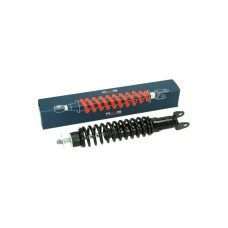 schokbreker achter verstelbaar START 340mm zwart nrg, sco piaggio 2t, zip, runner, typhoon