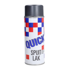 spuitlak Quick mat grijs 742/B titanio 400mL spuitbus gts, sprint, vespa lx, zip 4t