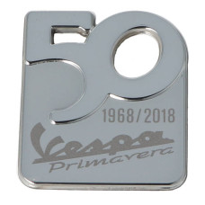 embleem Piaggio origineel beenschild jubileum 1968/2018 [50] primavera 50/125/150 2h002731