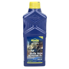 motorolie putoline 5W40 vol synth. ester tech scooter 4+ 1L fles 70645