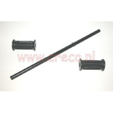 voetsteunbeugel + rubber zwart puch maxi voetsteunbeugel + rubber zwart puch maxi