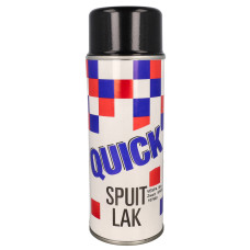 spuitlak Quick 98/a zwart vespa 400ml sprint, fly, gts, primavera, vespa lx
