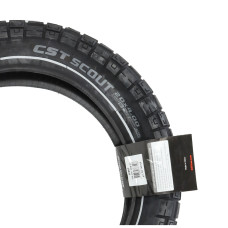 buitenband CST + reflectie Scout 20x4.0 zwart fatbike