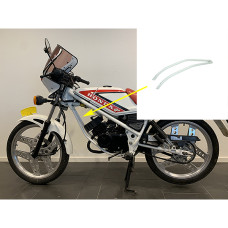 frame beugelset voorlangs de cilinder Honda wit mb5 frame beugelset voorlangs de cilinder Honda wit mb5