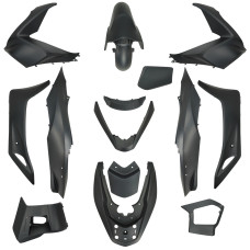 plaatwerkset DMP 2014-2017 Honda zwart mat 13-delig pcx 125/150 plaatwerkset DMP 2014-2017 Honda zwart mat 13-delig pcx 125/150