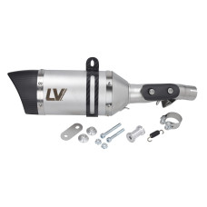 uitlaat Leovince euro-4/5/5+ slip-on LV Pro RVS honda forza 750 , xadv750 14193e