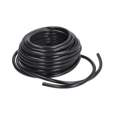 benzineslang rubber 5x8mm zwart per rol 10m