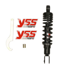 schokbreker yss pro-x serie 280mm minarelli, peugeot, sco gy6 schokbreker yss pro-x serie 280mm minarelli, peugeot, sco gy6
