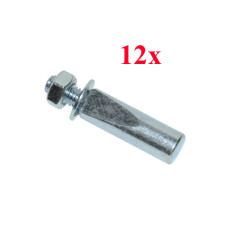 crank spie universeel 9.5mm 12pcs