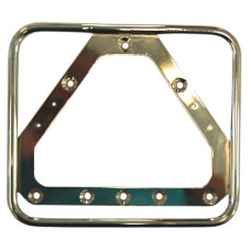 houder kentekenplaat (made in EU) 14,5x12,5cm chroom classic houder kentekenplaat (made in EU) 14,5x12,5cm chroom classic