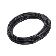 buitenkabel DMP rol 5.0mm 25 meter zwart