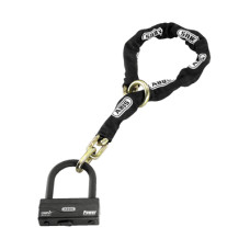 kettingslot abus + hangslot art 4-sterren black loop 120cm 58/140hb3 kettingslot abus + hangslot art 4-sterren black loop 120cm 58/140hb3